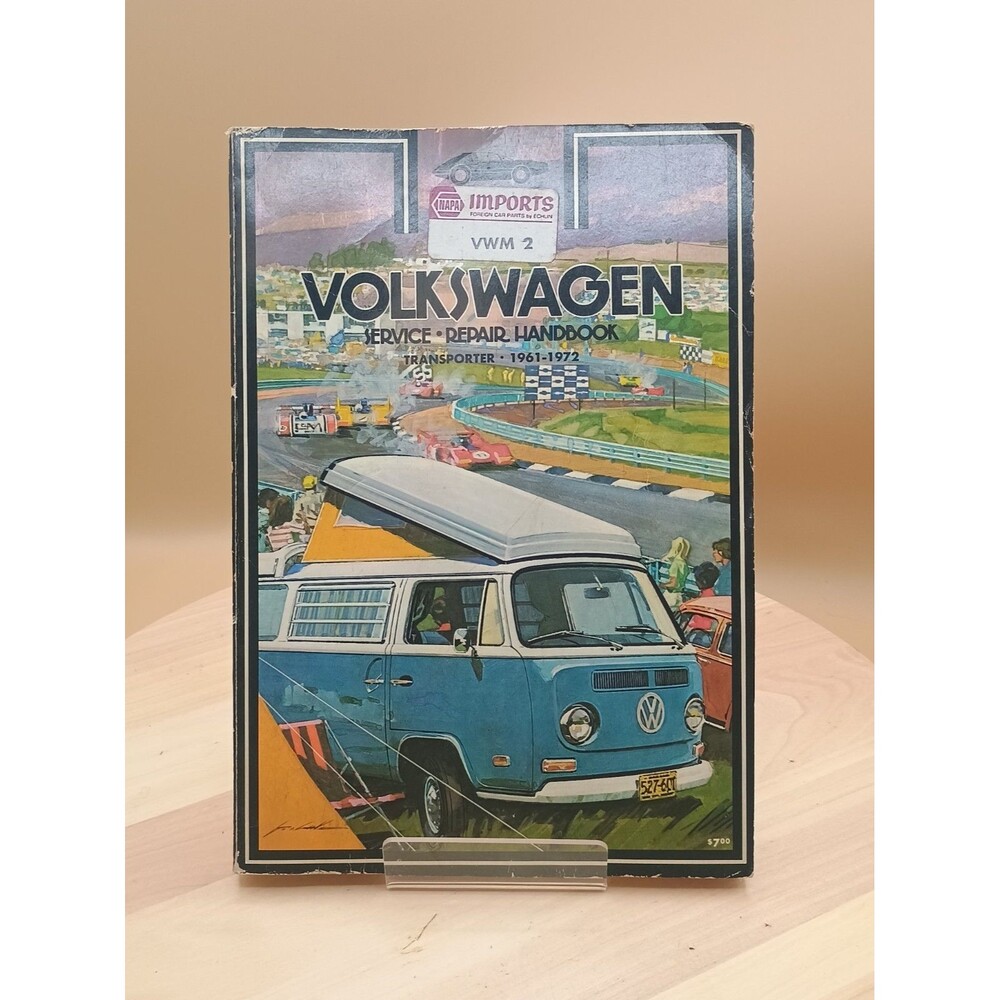 Vintage Volkswagen Transporter Service Repair Handbook - 1961-1972 - Clymer